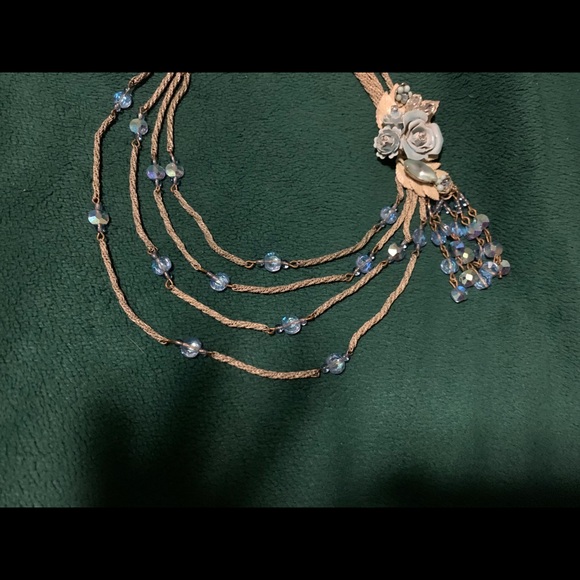 Original by Robert Iridescent blue necklace - Picture 2 of 6